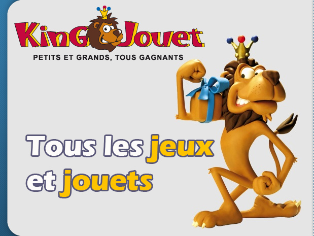 Tous les jeux et jouets sur King-Jouet